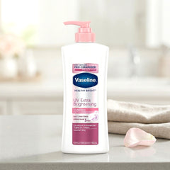 Vaseline Healthy Bright UV Extra Brightening GlutaGlow Lotion – 400ml