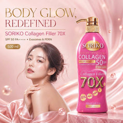 Soriko Collagen Filler 70X Body Lotion SPF50 PA++++ – 500ml