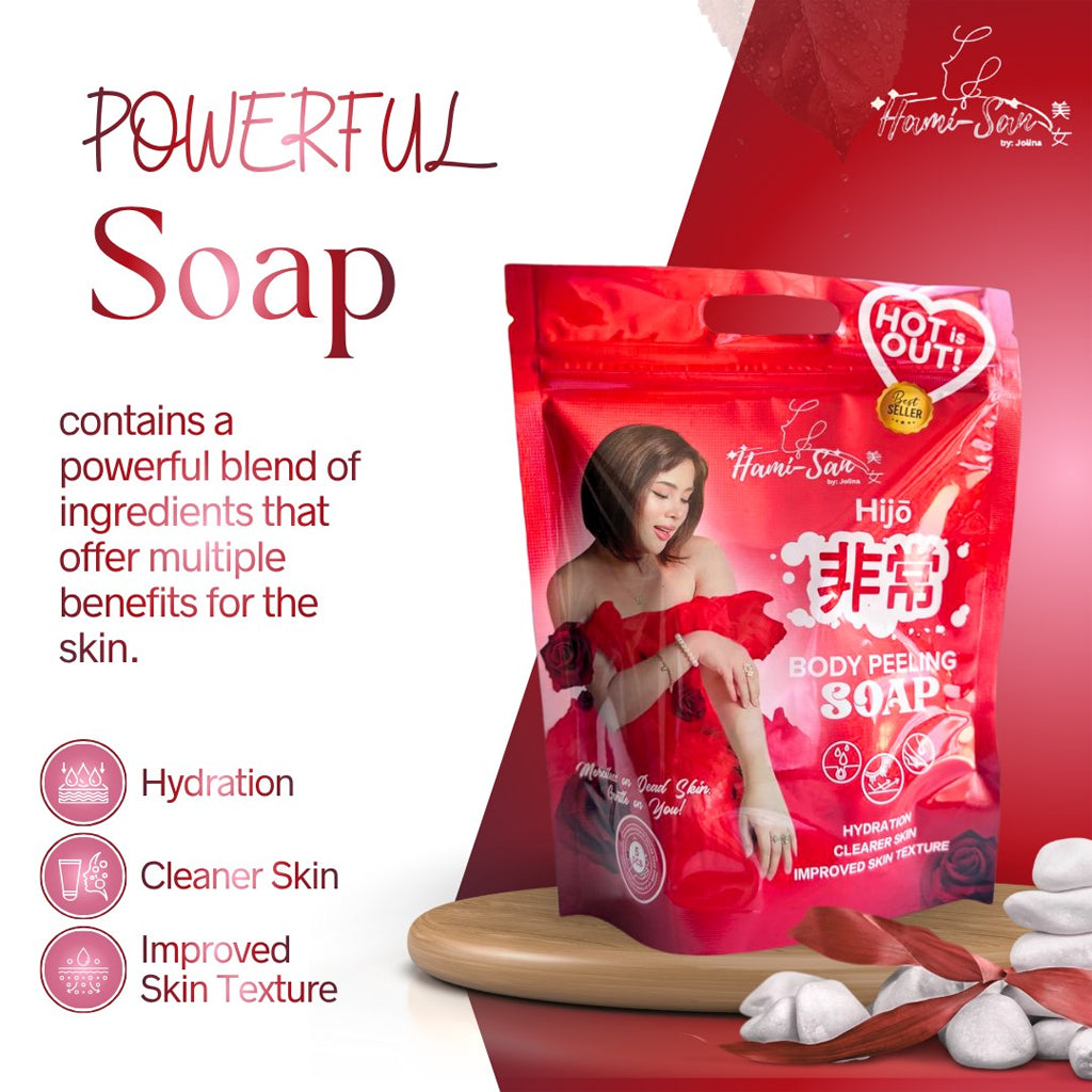Hamisan Hijo Body Peeling Soap