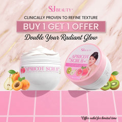S&J Beauty Apricot Scrub 250g – Buy 1 Get 1 Offer