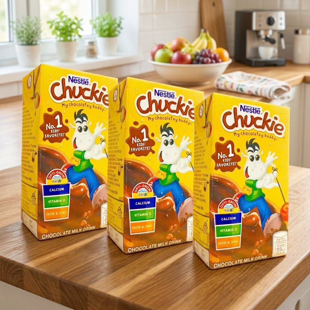 Nestlé Chuckie Chocolate Milk Drink – 250ml (3 pcs Combo)