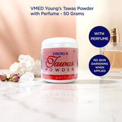 Young’s Tawas Powder with Perfume (Pink) – 50g