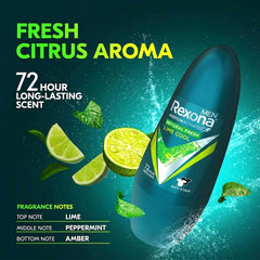 Rexona Men Natural Fresh Lime Cool Roll-On Deodorant – 45ml