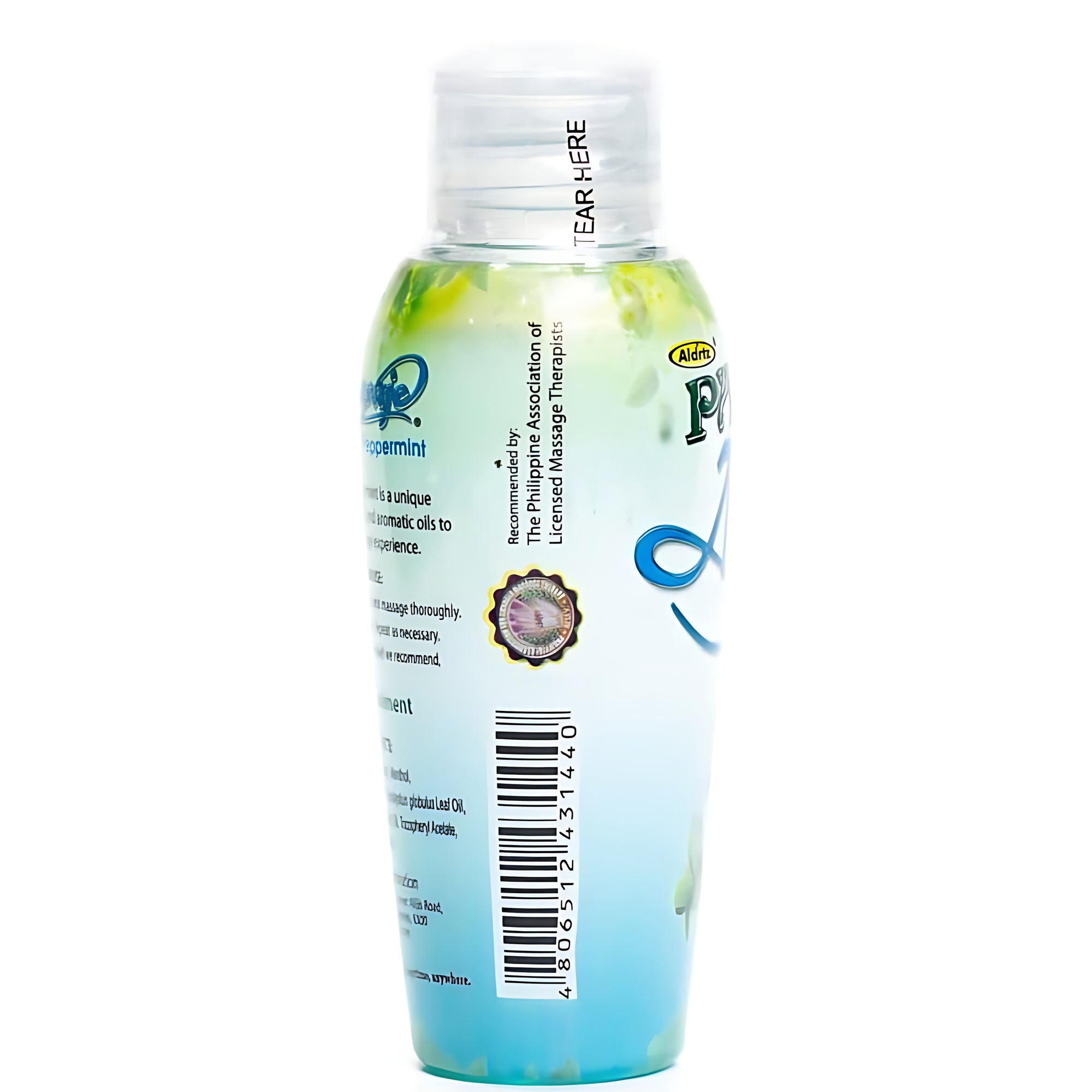 Aldritz Pau Masaje Aromatic Oil and Moisturizer – Peppermint 60mL