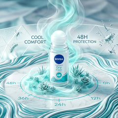 NIVEA Dry Fresh Anti-Perspirant Roll-On for Women – 50ml