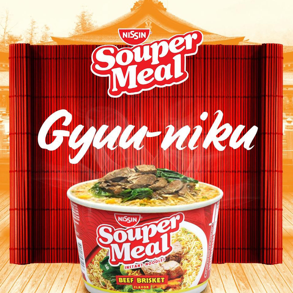 Nissin Souper Meal Beef Brisket Instant Noodles - 85g