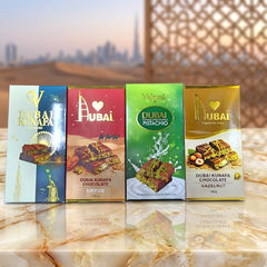 Dubai Kunafa Chocolate Bars – 100g × 1 pc assorted option