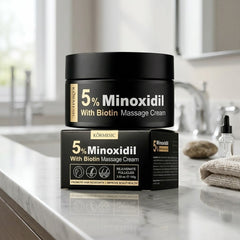 KORMESIC 5% Minoxidil with Biotin Scalp Massage Cream – 100g