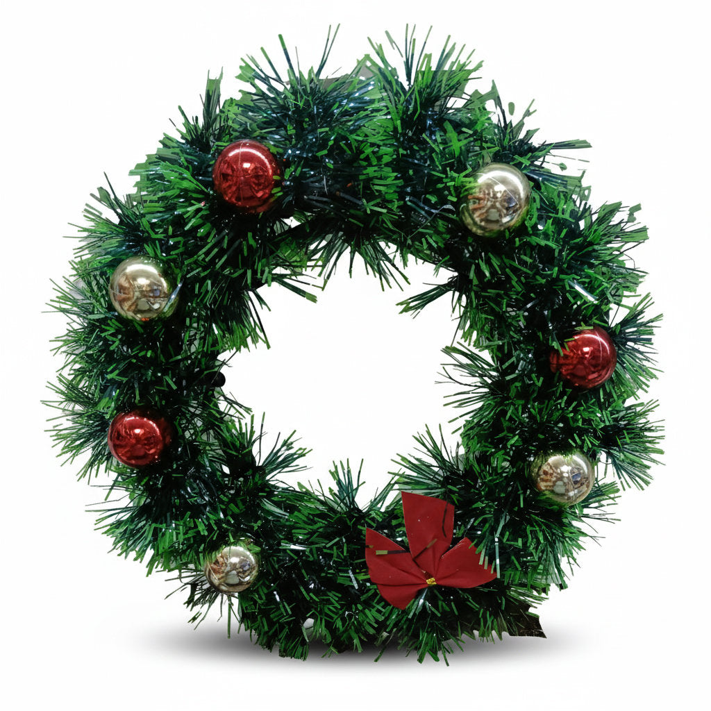 Christmas Door Wreath – Weatherproof Holiday Front Door Decor