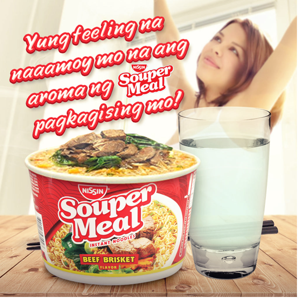 Nissin Souper Meal Beef Brisket Instant Noodles - 85g