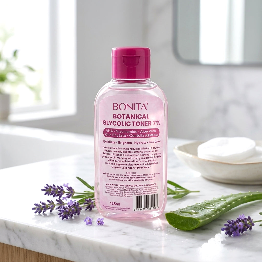 Bonita Botanical Glycolic Toner 7% – 125ml