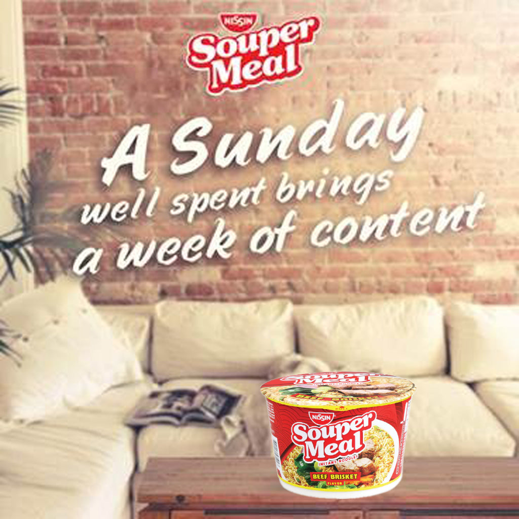 Nissin Souper Meal Beef Brisket Instant Noodles - 85g