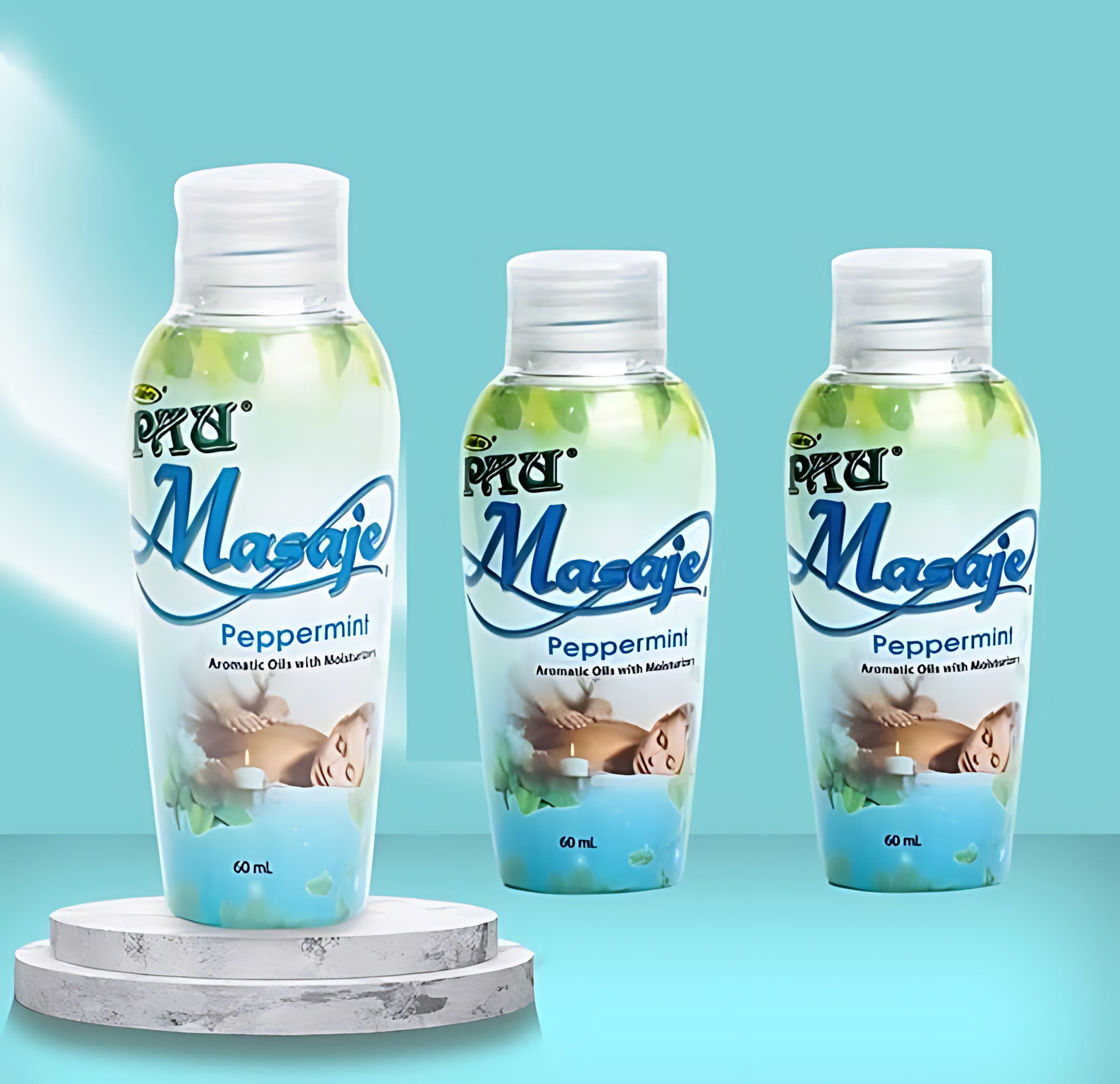 Aldritz Pau Masaje Aromatic Oil and Moisturizer – Peppermint 60mL