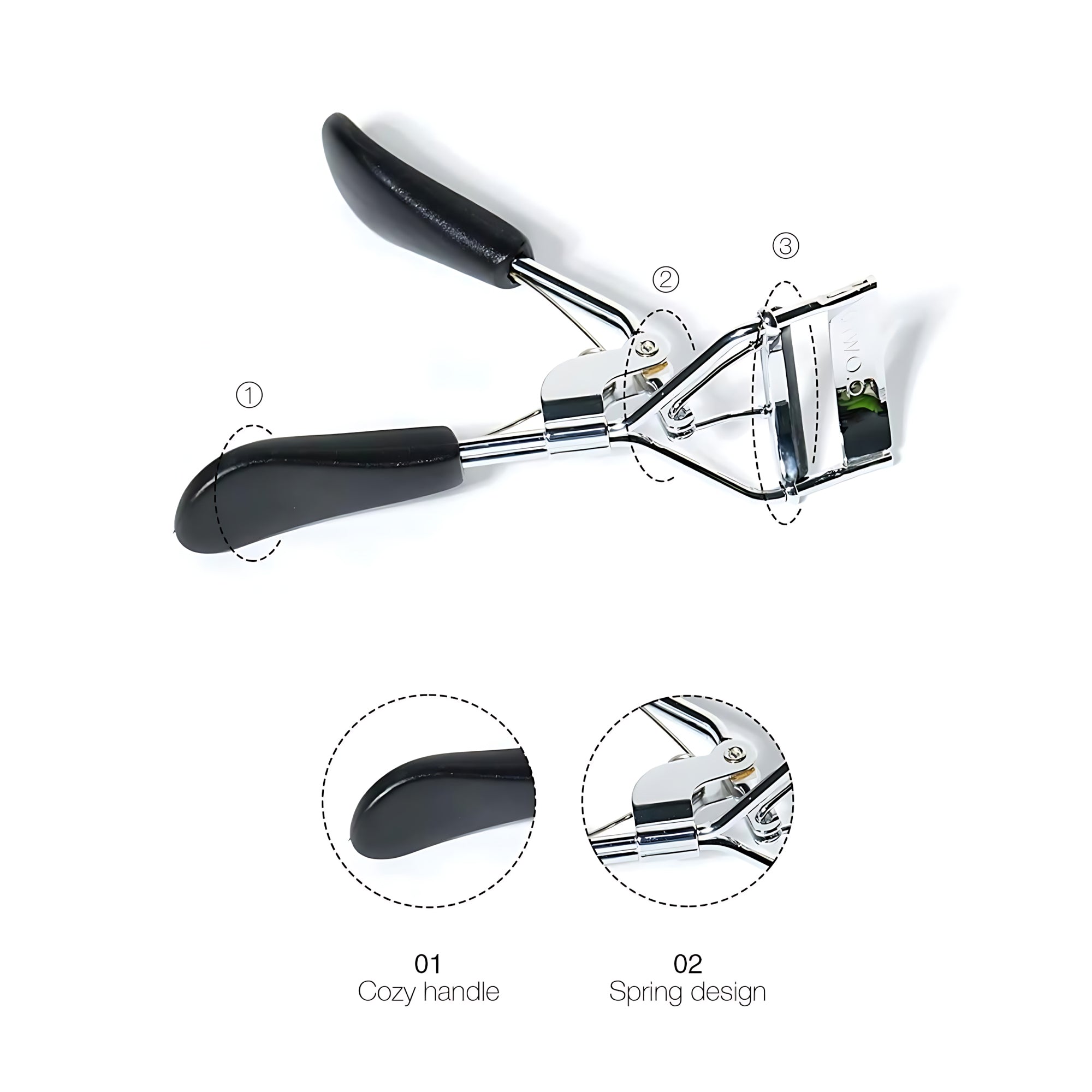 QG-4 Eyelash Curler – Natural Lift & Curl