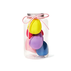 Makeup Blending Sponges Set of 7 in a Jar – Smooth & Flawless Finish