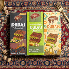 Kunafa Dubai Chocolate Bars 1pc  100g – Aghadeer