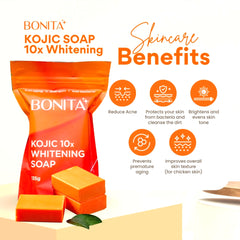 Bonita Kojic 10X Brightening Soap with Niacinamide – 135g