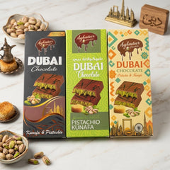Kunafa Dubai Chocolate Bars 1pc  100g – Aghadeer