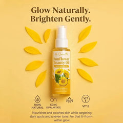 Her Choice PH Sunflower Beauty Oil with Kojic Acid – 100ml