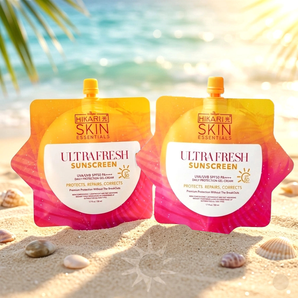 HikariSkin Essentials UltraFresh Sunscreen SPF50 PA++++ - 50ml (Combo)