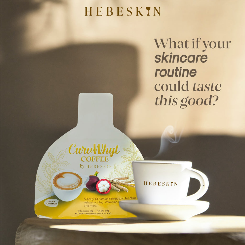 Hebeskin CurvWhyt Coffee – Beauty & Wellness Coffee Blend (10 Sachets x 18g)