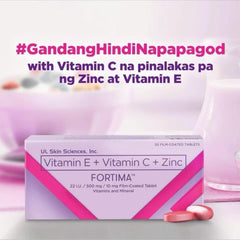 Fortima Vitamin E + Vitamin C + Zinc – 30 Tablets