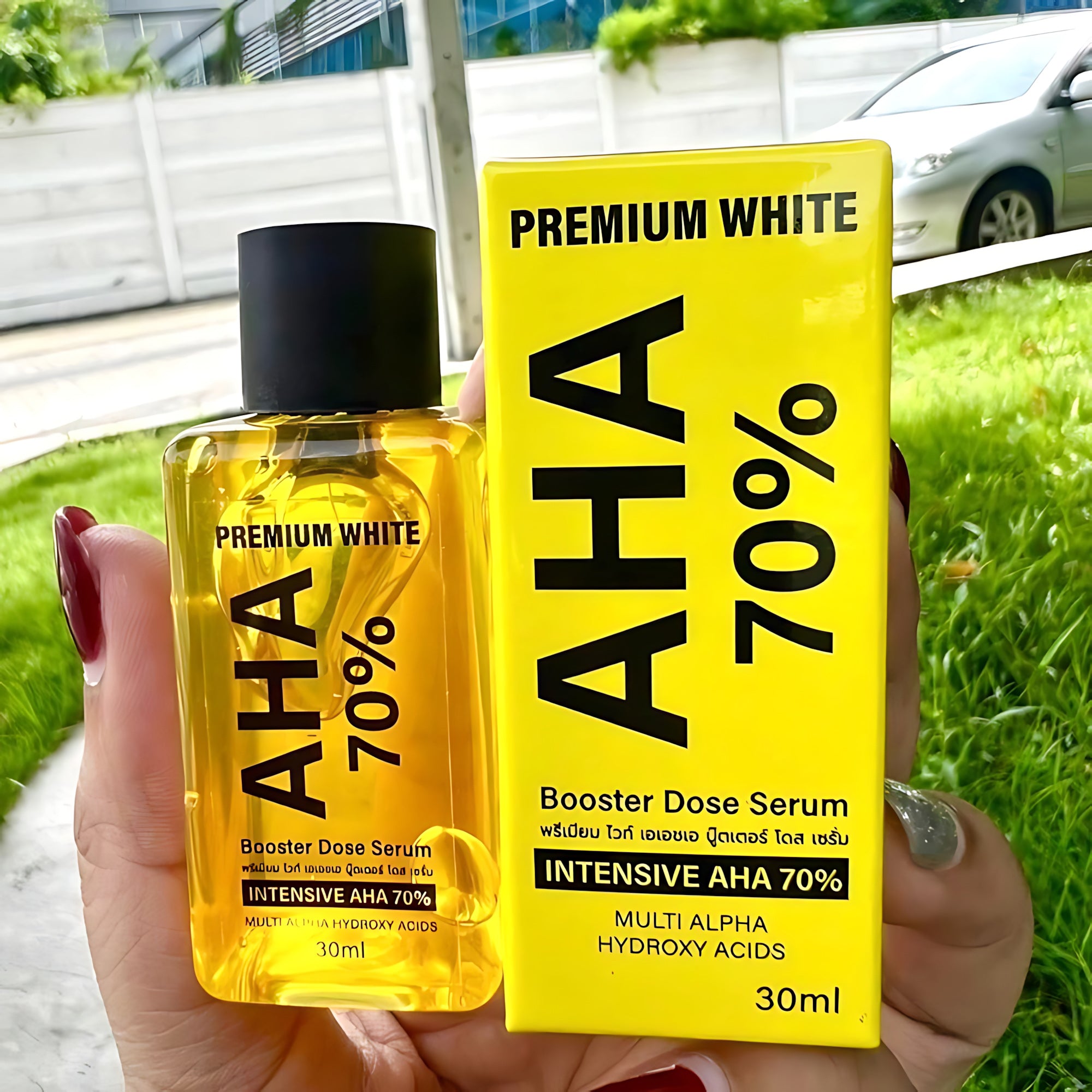 Premium White AHA 70% Booster Dose Serum – 30ml