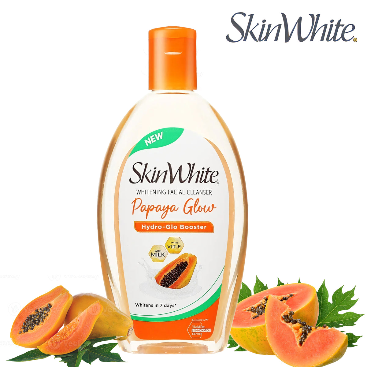 SkinWhite Papaya Glow Whitening Facial Cleanser – 135ml