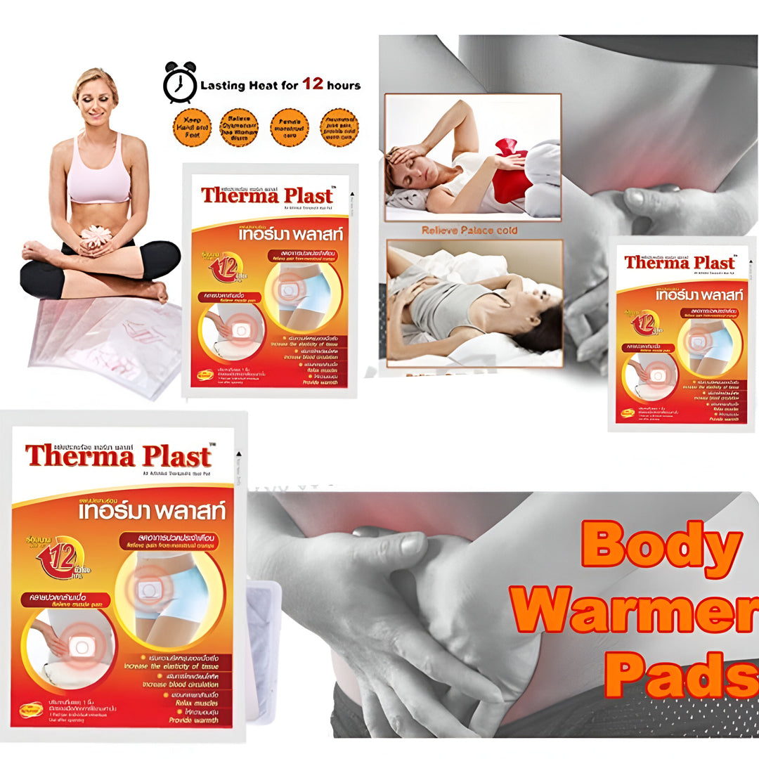 Therma Plast Air-Activated Therapeutic Heat Pad – Pack of 5