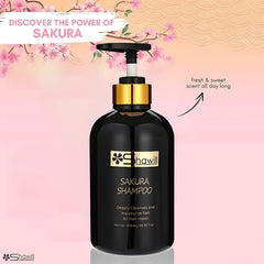 Shawill Sakura Shampoo – Deep Cleansing & Moisturizing for All Hair Types (500ml)