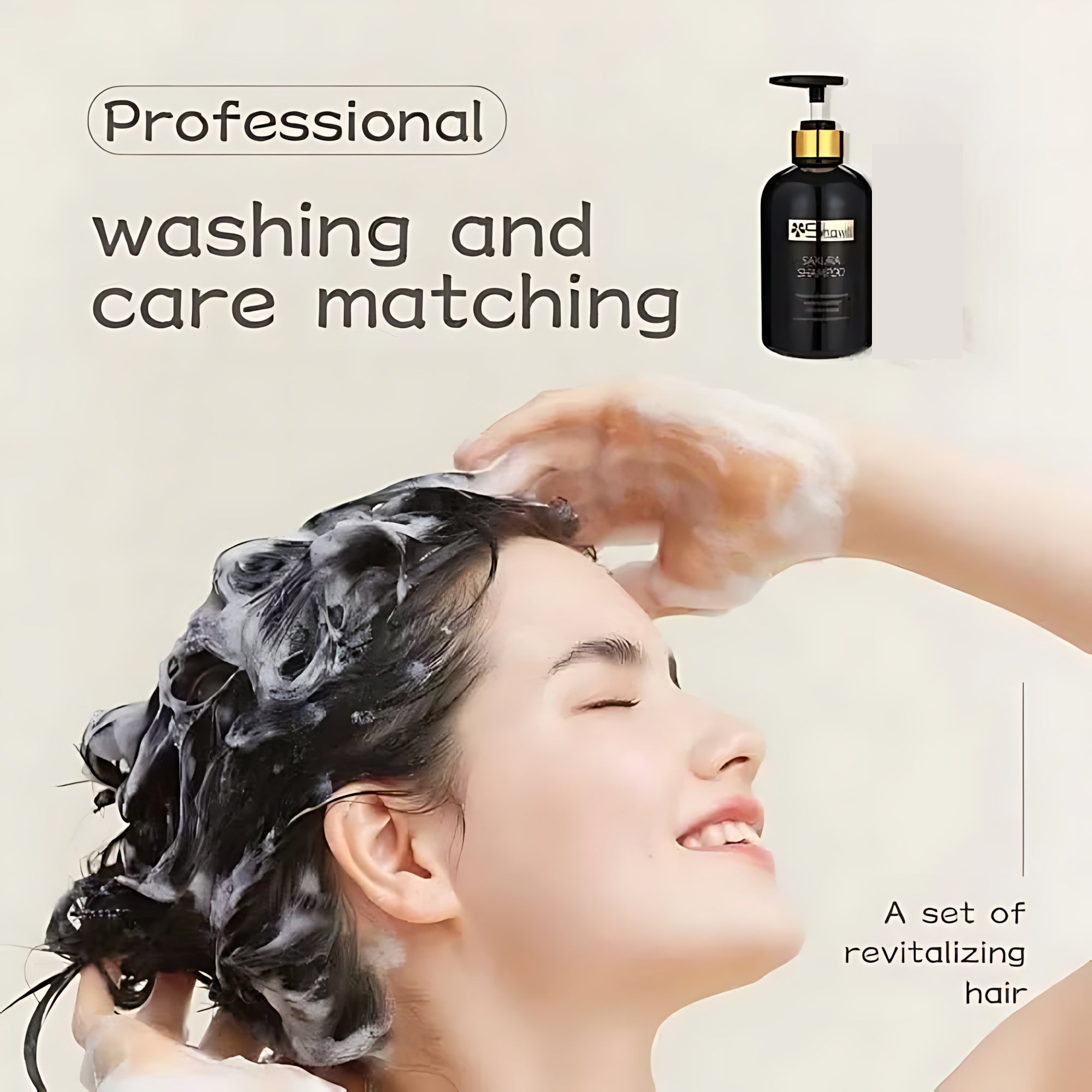 Shawill Sakura Shampoo – Deep Cleansing & Moisturizing for All Hair Types (500ml)