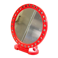 Folding Makeup Mirror – Adjustable & Portable (Small)
