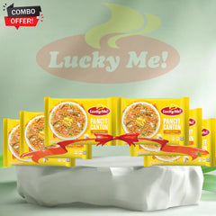 Lucky Me! Pancit Canton Original Flavor Noodles – 80g x 6 Combo Pack