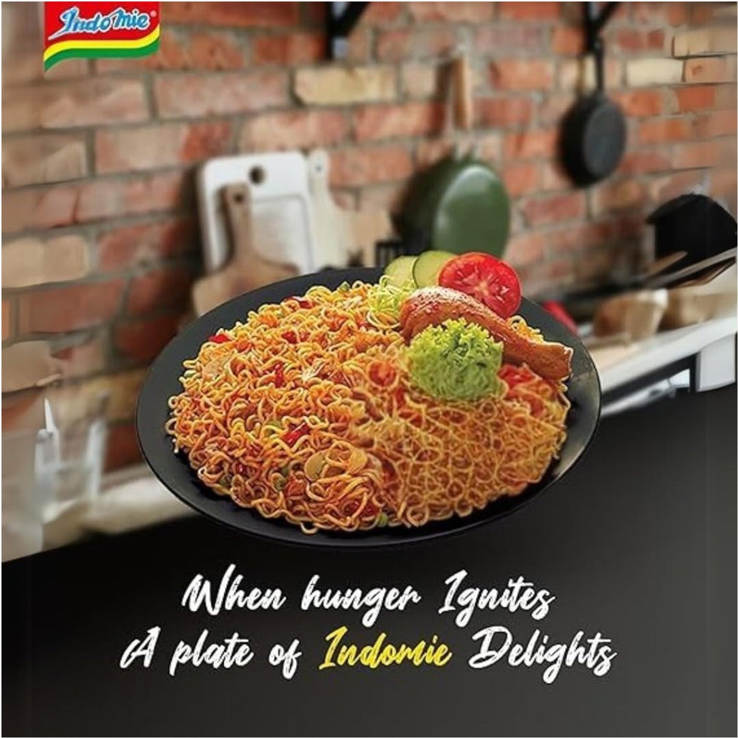 Indomie Chicken Curry Flavour Instant Noodles - 75g × 5