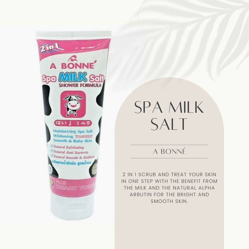 A Bonne Spa Milk Salt Shower 2-in-1 Formula – 350g