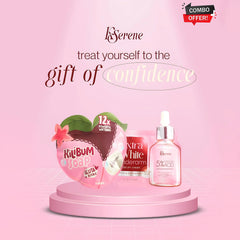 KSerene (Extra White Underarm SERUM Cream 30g + Kilibum SOAP 3 x 70g) - (COMBO)