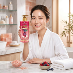 A Bonne Mixed Berries & Pink Salt Whitening Shower Gel – 450ml