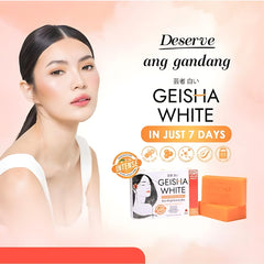 Geisha White INTENSE Scar and Blemish Skin Brightening Bar – 65g x 3 Value Pack