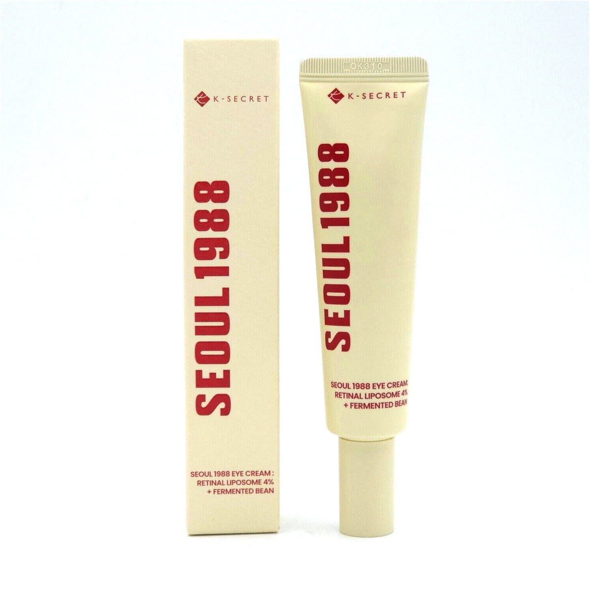 K-SECRET SEOUL 1988 Eye Cream – Retinal Liposome 4% + Fermented Bean – 30ml