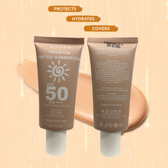 Adorn Premium Tinted Sunscreen SPF 50 PA+++ - 50g