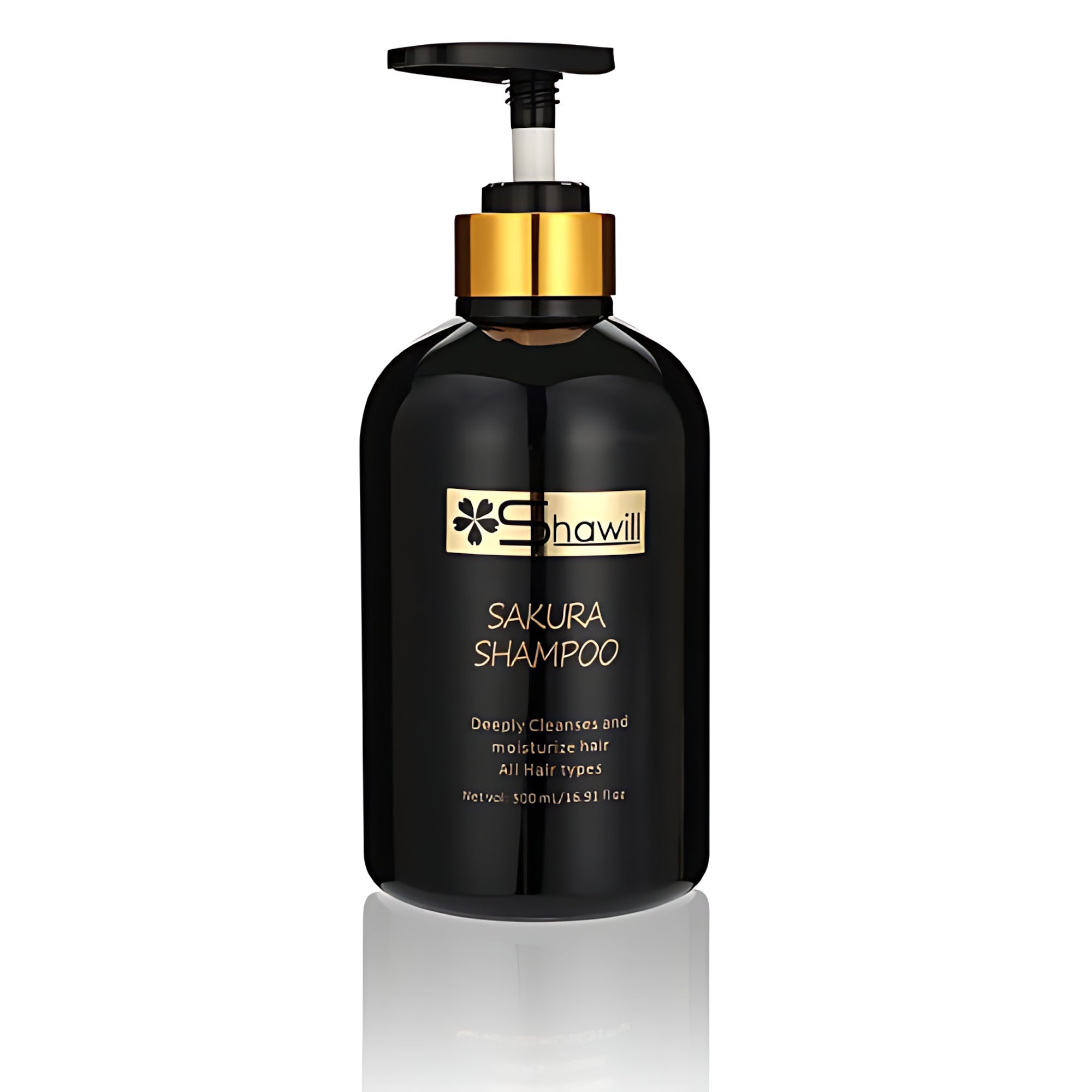 Shawill Sakura Shampoo – Deep Cleansing & Moisturizing for All Hair Types (500ml)