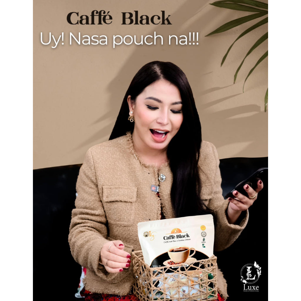 Luxe Slim Caffe Black - 210g (21g x 10 sachets)