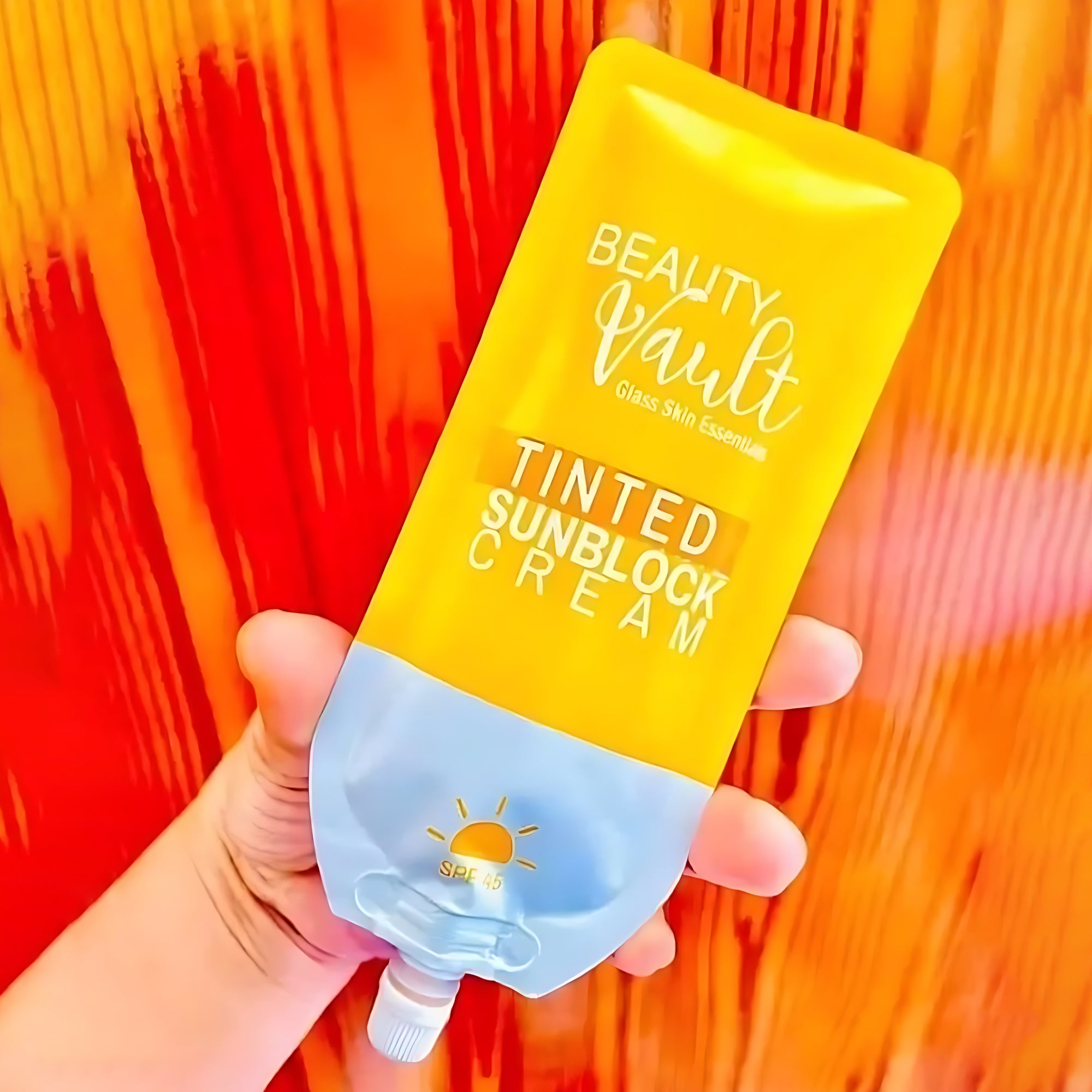 Beauty Vault Premium Tinted Sunblock Cream SPF45 - 50g