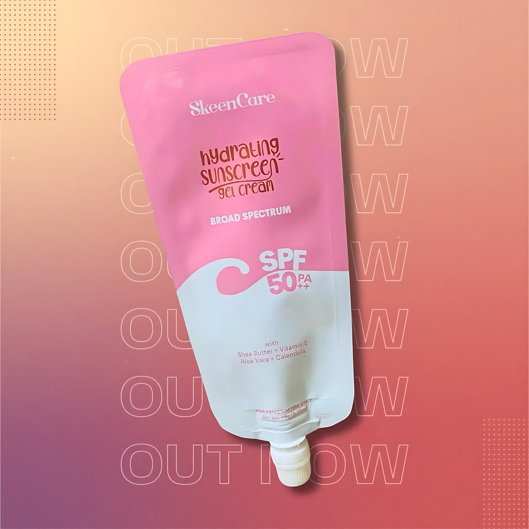SkeenCare Hydrating Sunscreen Gel Cream SPF 50 PA++ – 10g Sachet