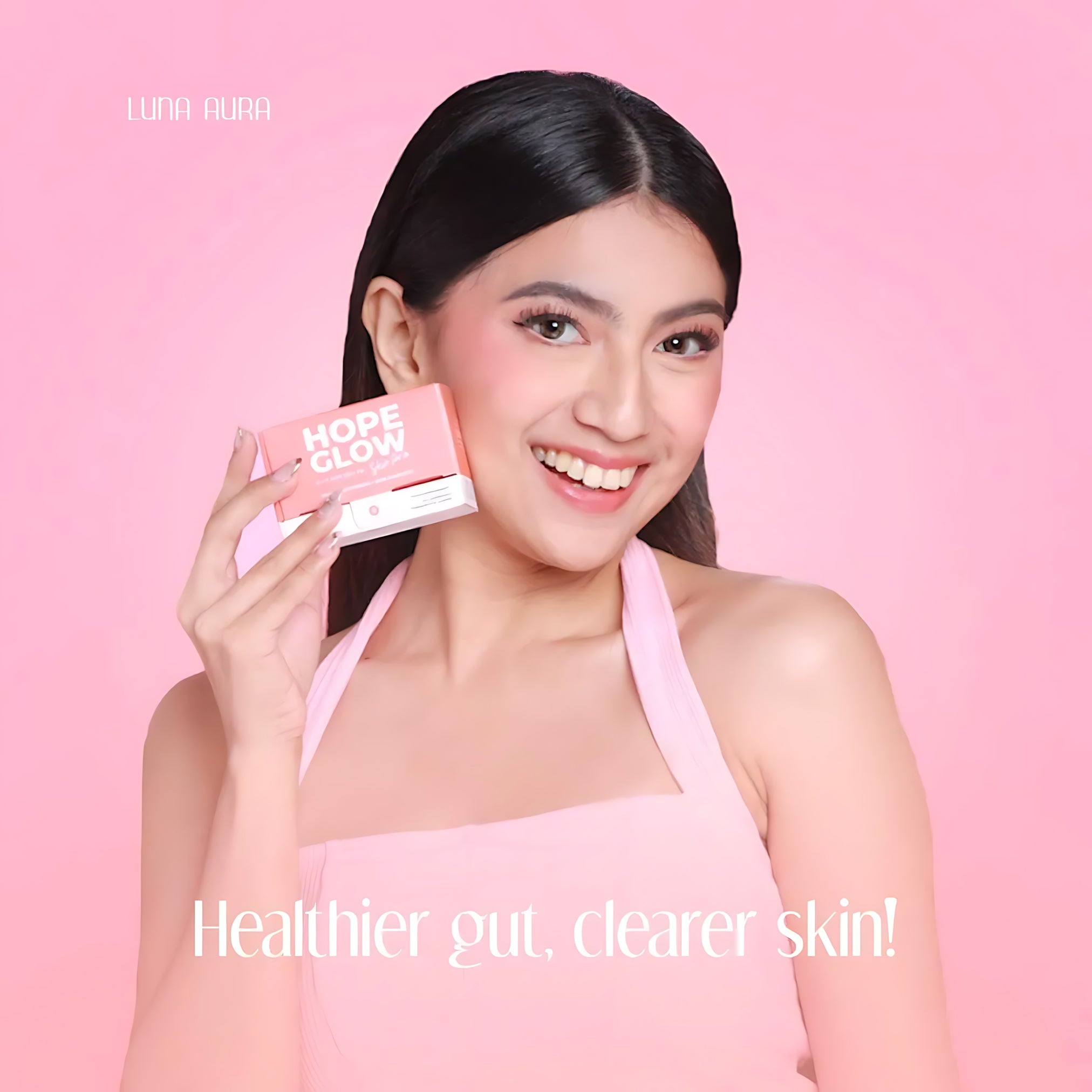 Luna Aura Hope Glow Skin Pro – Japan Glutathione + Skin Probiotic (30 Capsules)