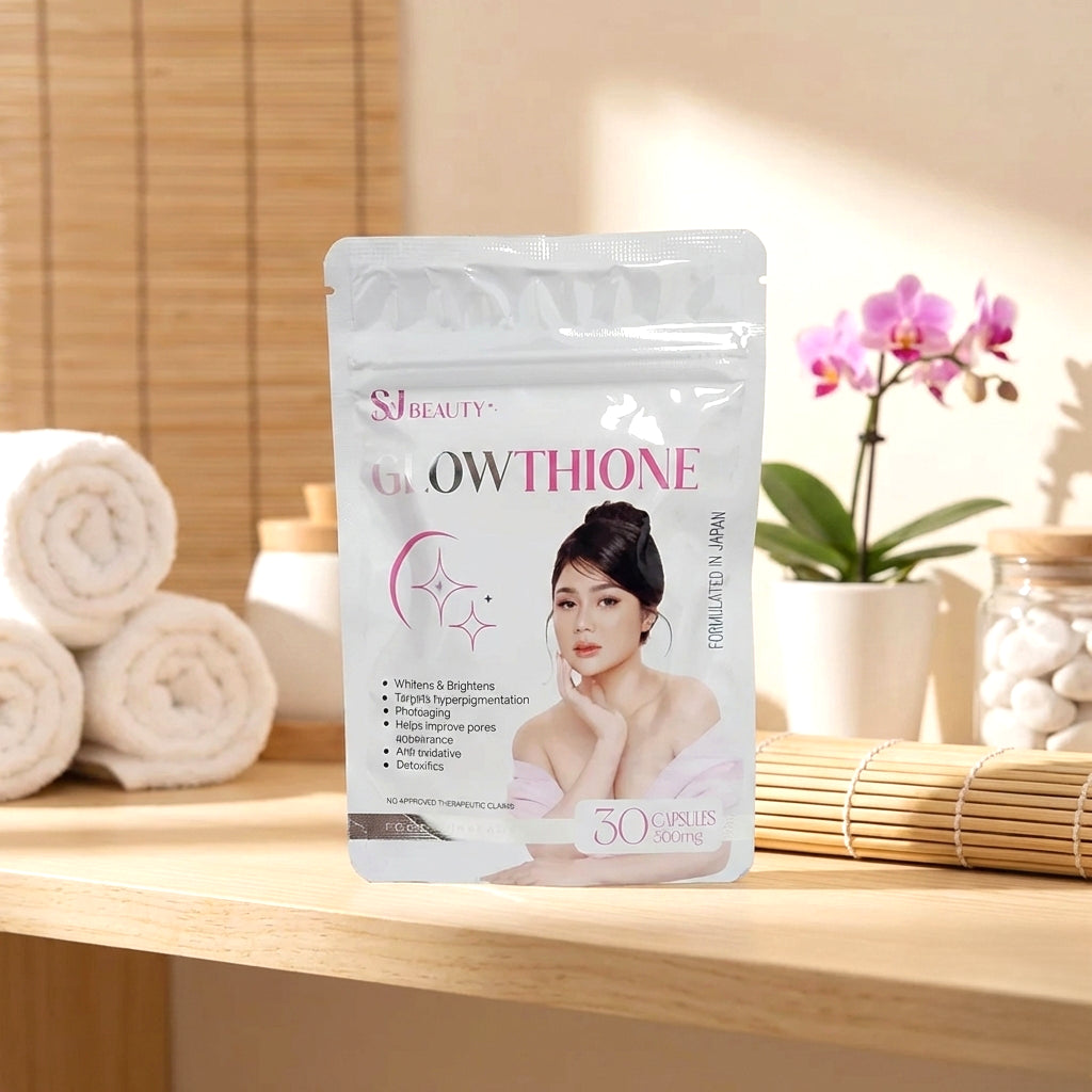 S&J Beauty Glowthione Capsules - 30 Capsules | 500mg Each