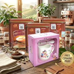 Lishou Slimming Coffee – 3Pcs Combo + Free Ceramic Mug