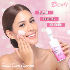 Beauche Facial Foam Cleanser with Salicylic Acid - 100ml