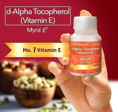 Myra E 400 IU Vitamin E d-Alpha Tocopherol 30caps