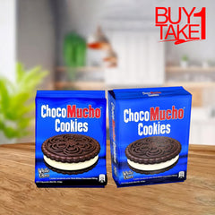 Choco Mucho Cookie Sandwich White Choco – 10 x 33g Buy 1 Take 1 Offer